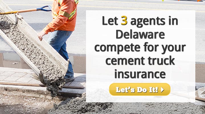 Delaware Cement Truck Insurance Quotes