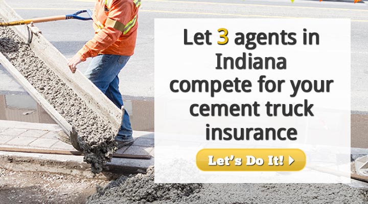 Indiana Cement Truck Insurance Quotes