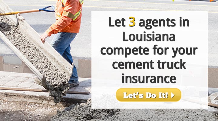 Louisiana Cement Truck Insurance Quotes