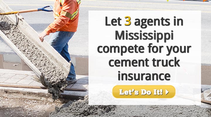 Mississippi Cement Truck Insurance Quotes
