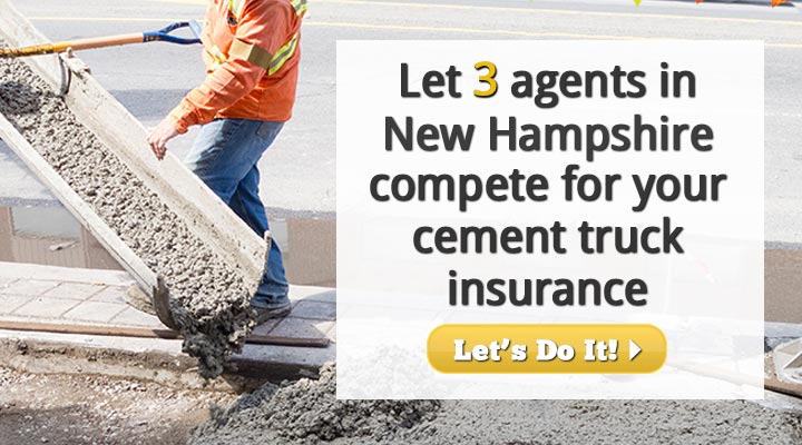 New Hampshire Cement Truck Insurance Quotes
