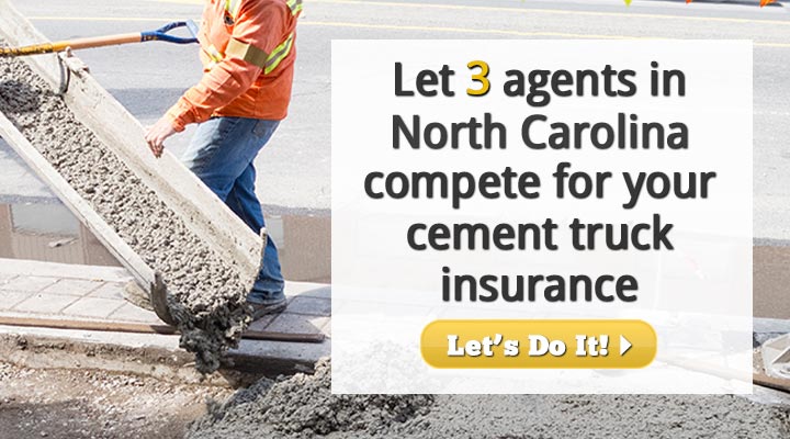 North Carolina Cement Truck Insurance Quotes