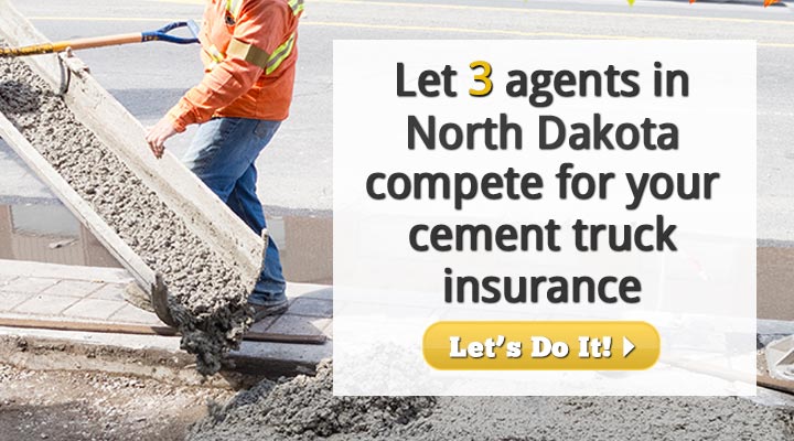 North Dakota Cement Truck Insurance Quotes