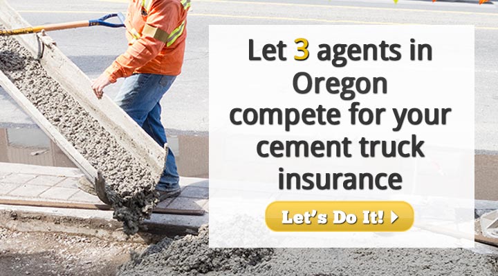 Oregon Cement Truck Insurance Quotes