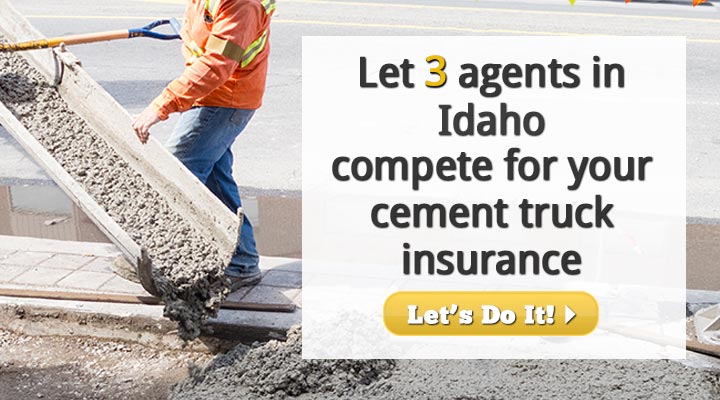 Idaho Cement Truck Insurance Quotes